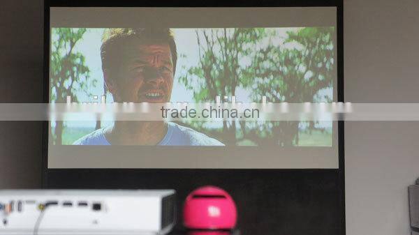 2015 New portable 1280x800pixels support 1080p LED passive shutter 3d dlp projector mini pico laser proyector beam