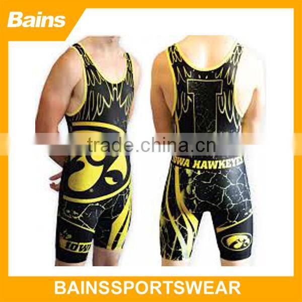 2015 Spandex wrestling tights/wrestling equipment/wrestling gear