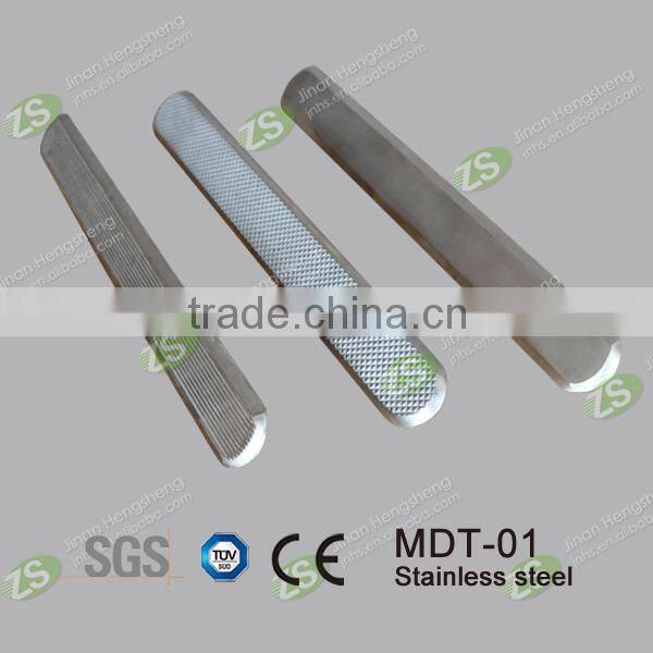 316 / 304 stainless steel antislip tactile tile indicator stud with circular surface for underground subway
