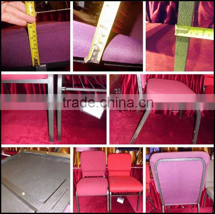 Comfortable modern stackable antique church chair