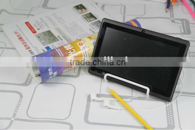 New design 7" Allwinner A13 Q88 tablet pc andriod 4.0 with Wifi OEM