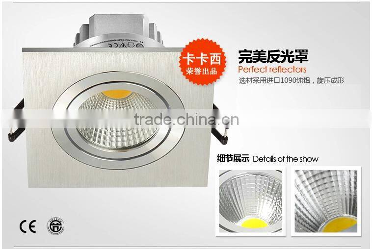 LED Ceiling Light 3w 5W 7w 10w 15w COB LED Grille Lamp LED Spot Lights Downlight