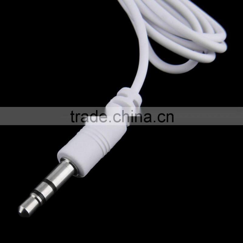 Universal 3.5mm Dual Speakers Music Pillow Speakers Loudspeaker For MP3 MP4 For Mobile Phones PC Computer Laptop Notebook White