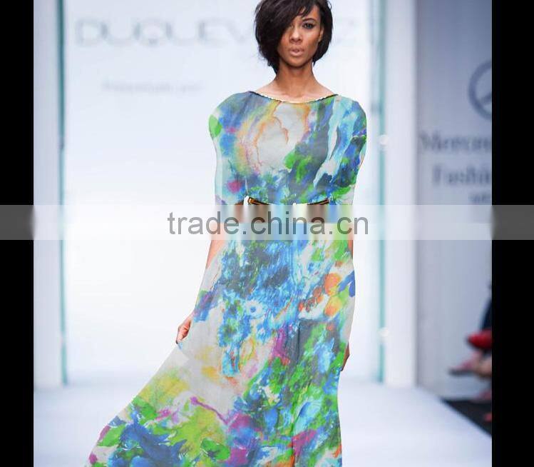 composite silk chiffon fabric for dress