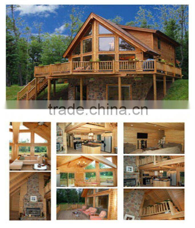 luxury prefab wooden house