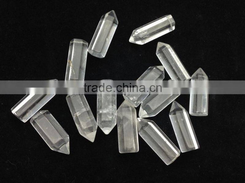 Wholesale Natural Clear Quartz Chunky Pencil Point Pendant