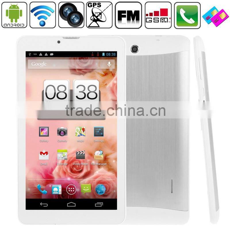 Factory Android 4 Wi-Fi 8GB Quad Core 7 inch 3G Red Tablet
