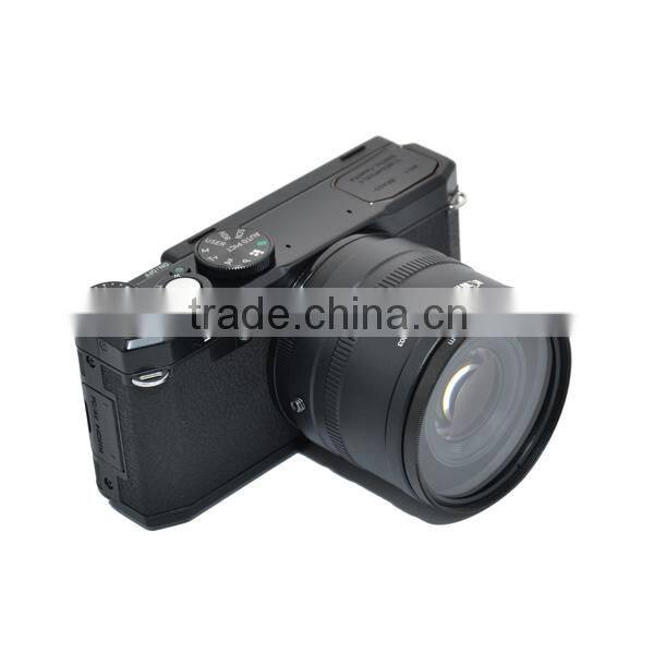 Kiwifotos Lens adapter tube LA-58MX1 provides 58mm filter mount for Pentax MX-1 Digital Camera