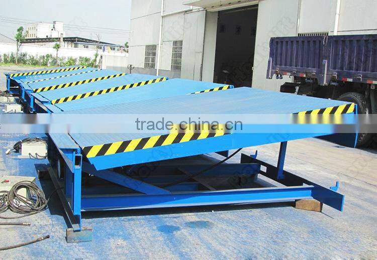 china supplier CE hydraulic dock ramp for truck/truck loading ramp