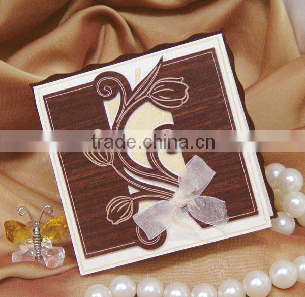 Fashion Wedding Invitation Card--WN062
