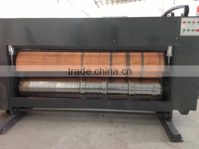 High speed automatic feeding corrugated carton box printing slotting die-cutting machine