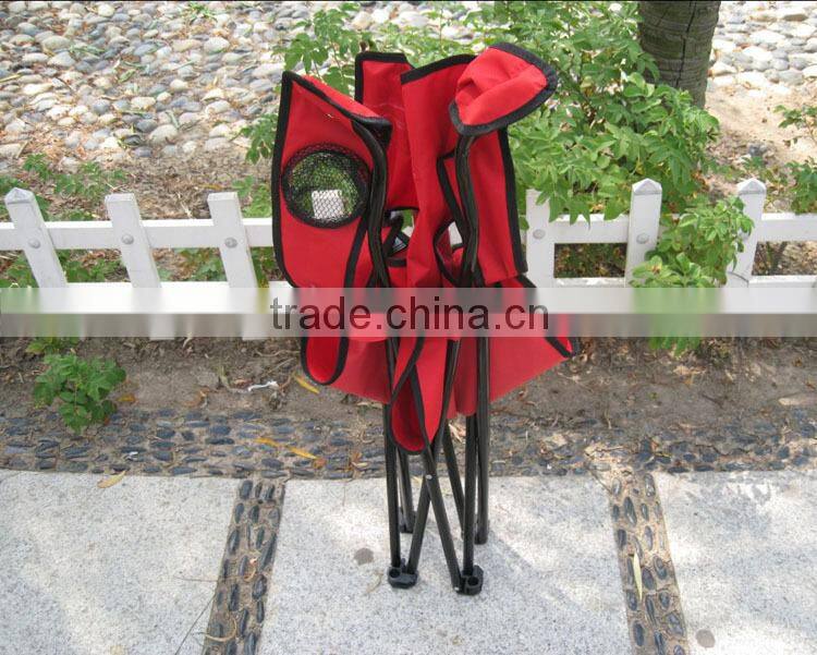 outdoor camping folding portable chair with handrail
