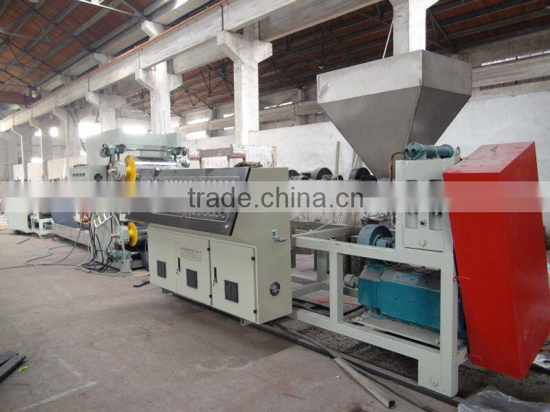 PE Single Wall Corrugated Pipe Production Line