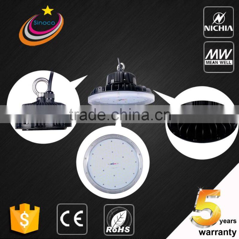Nichia LED Industrial LED High Bay Light 135LM/W 60W 100W 150W 200W LED High Bay Light