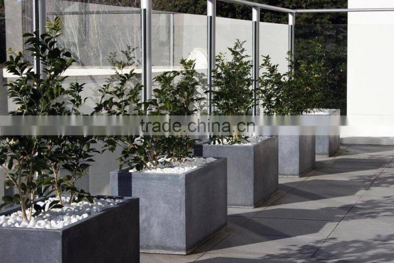 Fiber terrazzo pots - Handmade - Made in Vietnam