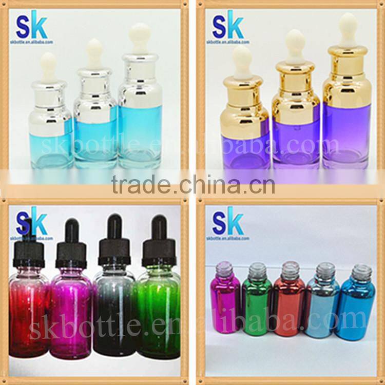 perfume empty glass bottle