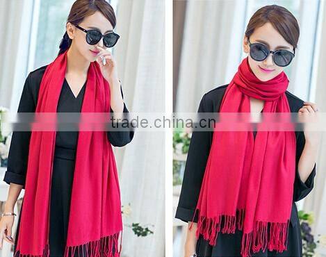 >>Hot selling SW16793 winter Trendy woman's wool scarf/#