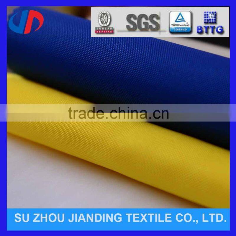 600d Oxford Bags Fabrics With PVC Coated