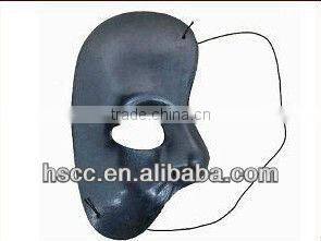 Adult half face masquerade masks pulp & fabric material for men party cosply