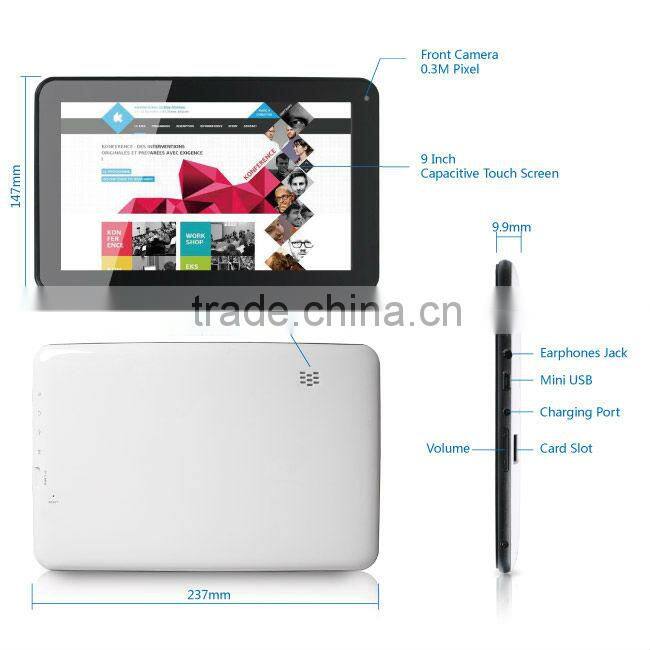 Easy Touch Tablet PC with front Camera