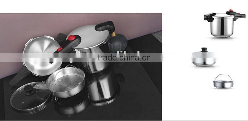 Factory supply high quality induction stainless steel Pressure cooker set