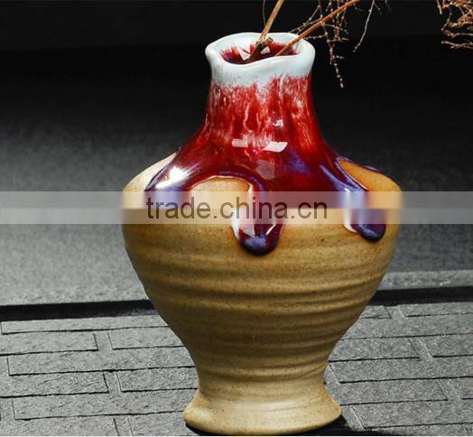 Variable Glaze Antique Coarse Pottery Furnishing Articles HY167602