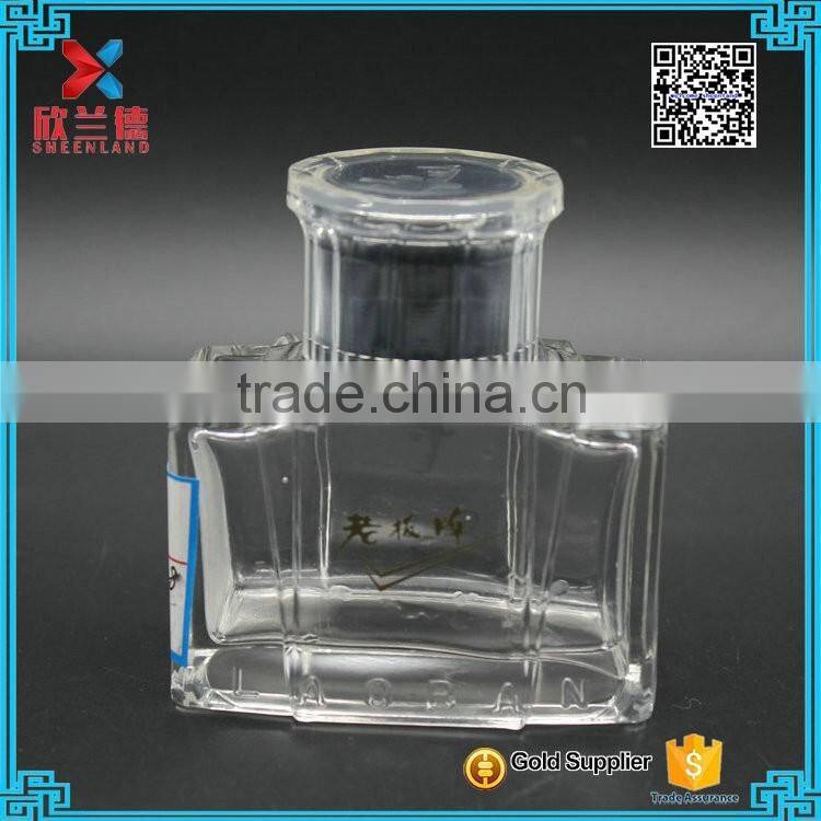 80ml fancy glass ink packaging bottle for european market