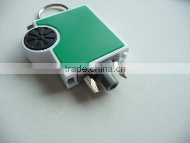promotional truck shape cheap and colorful mini pocket tool kit with tape measure
