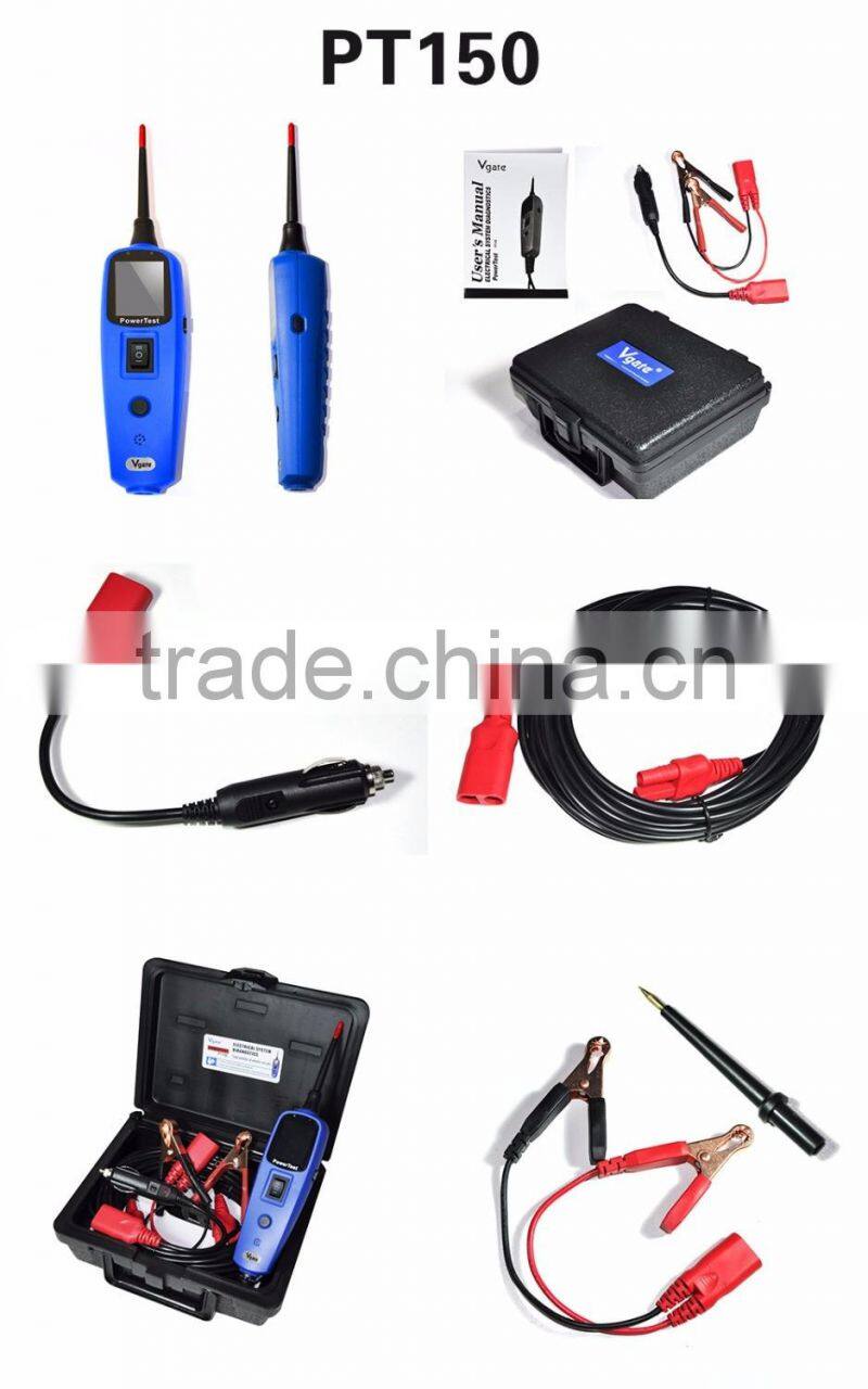 Newest Arrival Vgate PowerScan Pt150 Power Probe Electrical System Automotive Electric Circuit Tester Same As Autel PS100