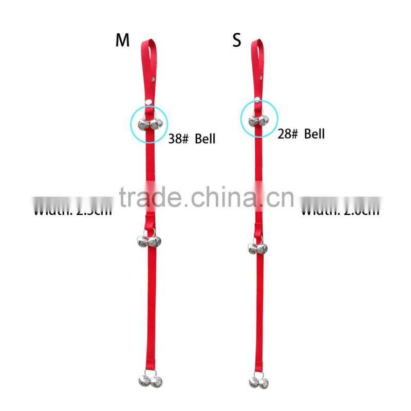 Dog Training Potty Door Bells Adjustable Dog House Potty Training Doorbells