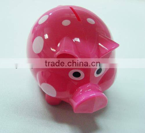 2014 brand new exquisite designed lovley children's piggy bank