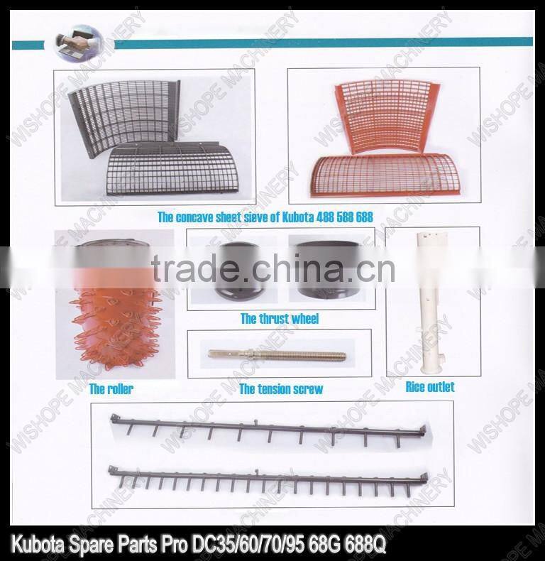 Rice Combine Harvester Spare Parts Knife Guard