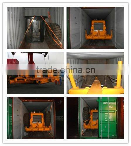 XCMG 135HP motor grader GR135 with Shanghai/cummins engine ZF6WG180 transmission