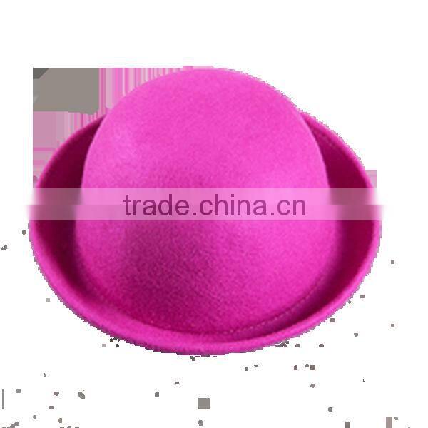 outdoor felt hat bowler hat for women