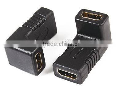 A Female HDMI to A Female Micro HDMI Adaptor, Angle Type