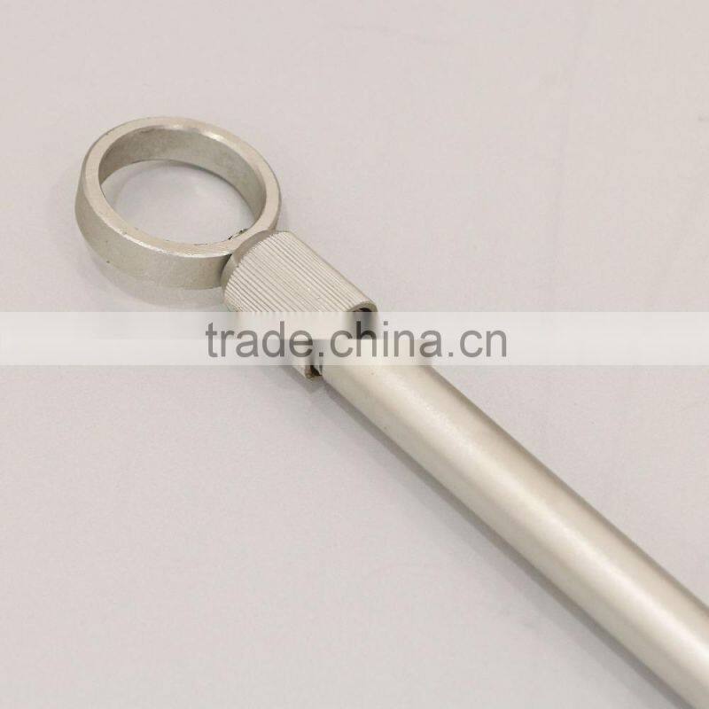 Adjustable aluminum clothes display connecting rods