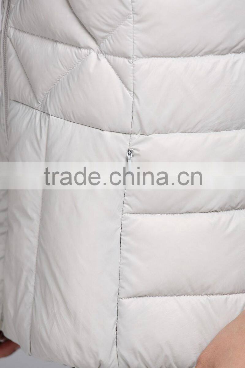 custom women down winter vest of Windproof 6058