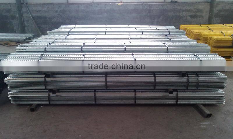 Perforated and Galvanized Traffic Safety Square Sign Posts