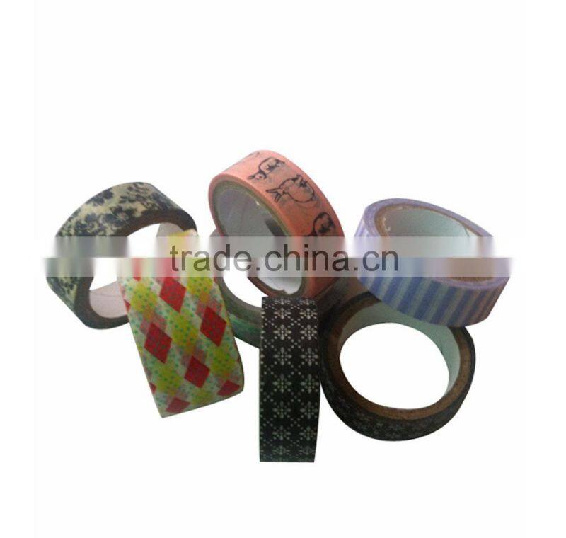 Colorful Print Japanese Washi Masking Tape paper tape