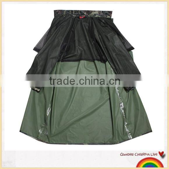 Qiaowei new military nylon PVC raincoat camouflage coats