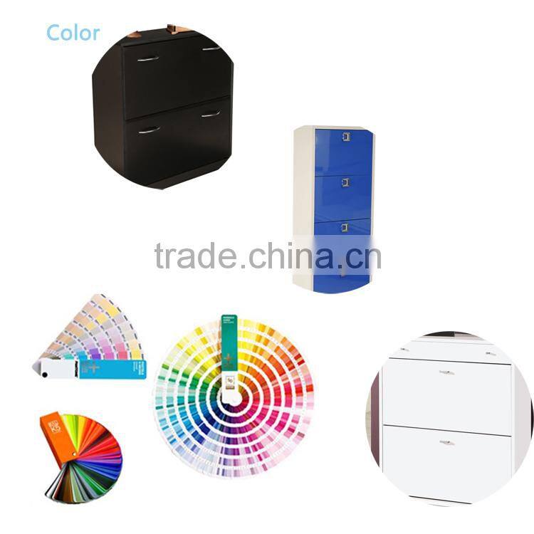 Bedroom Shoe Cabinet Soft Close Pull Out Shoe Rack with Movable Rack Double-layer Shoe Cabinet Fitting