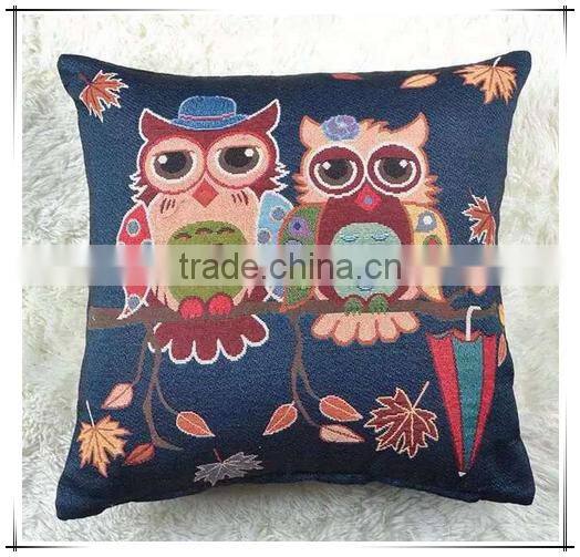 Alibaba china jacquard custom design handmade cushon pillow cover