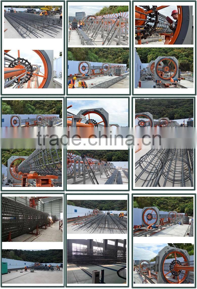 automatic Construction steel reinforcement pile cage making machine with Factory price