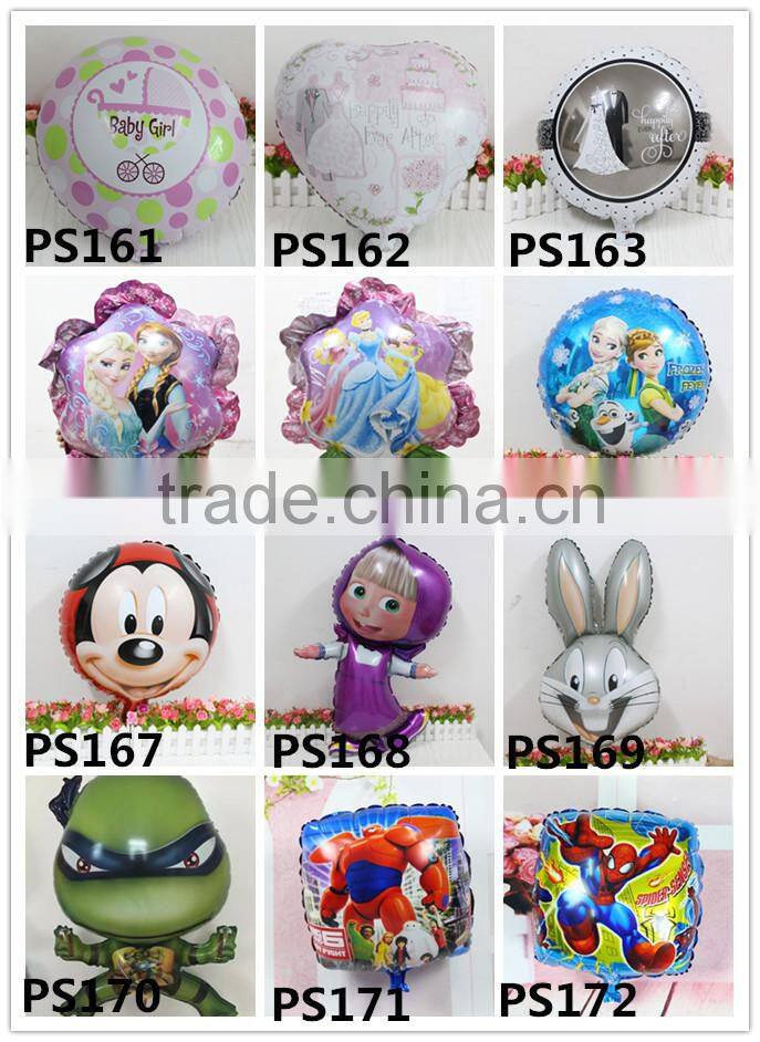 2015 New arrival 87*59cm kiss monkey balloon foil helium balloons for birthday party decoration globos,animal balloon