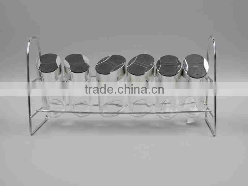 100ml Salt & Pepper Glass Bottle with planstic bottle