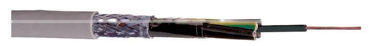Cy control cable 300/500V flexible Cu/Hf/Petp/Tcwb/Lszh BS 6500