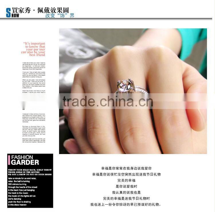 fashion wholesale rings for women 925 silver ring in silver jewelry engagement