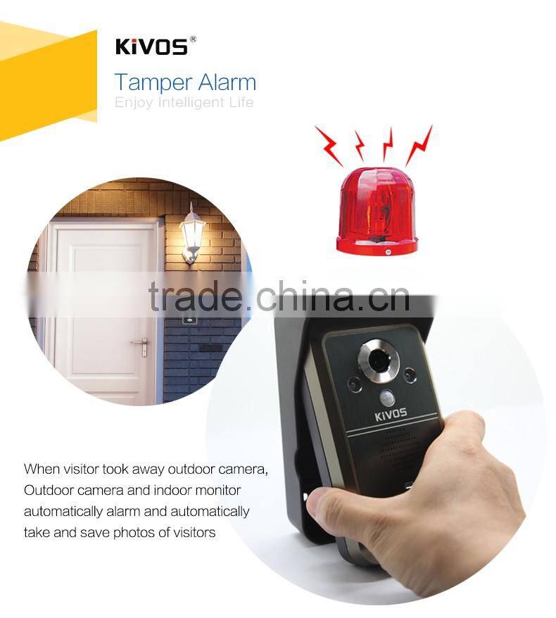 home wireless security alarm video door phone doorbell
