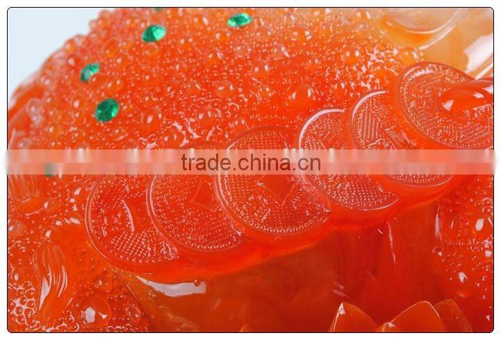 Jade color Money frog feng shui statue ,Large size money frog