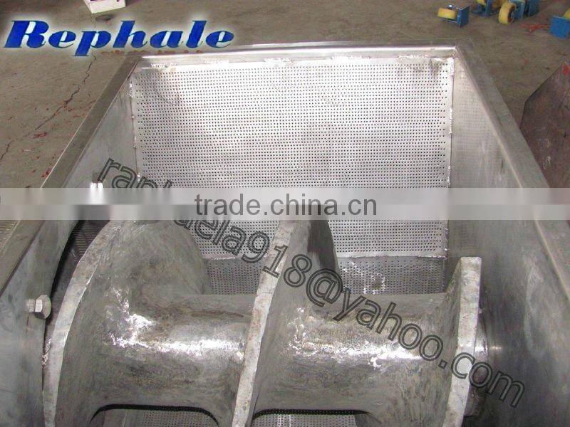 double screw fresh spinach extractor